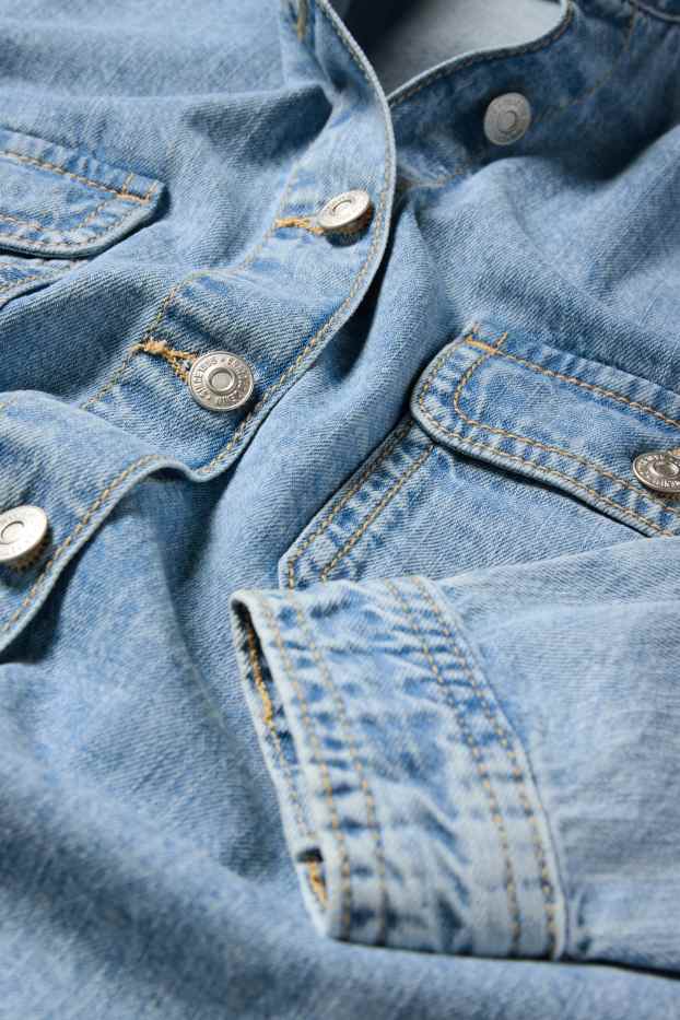 Copii - Fete - Bluză din denim - denim-albastru deschis