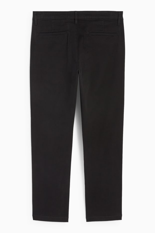 Bărbați - Chino - regular fit - negru