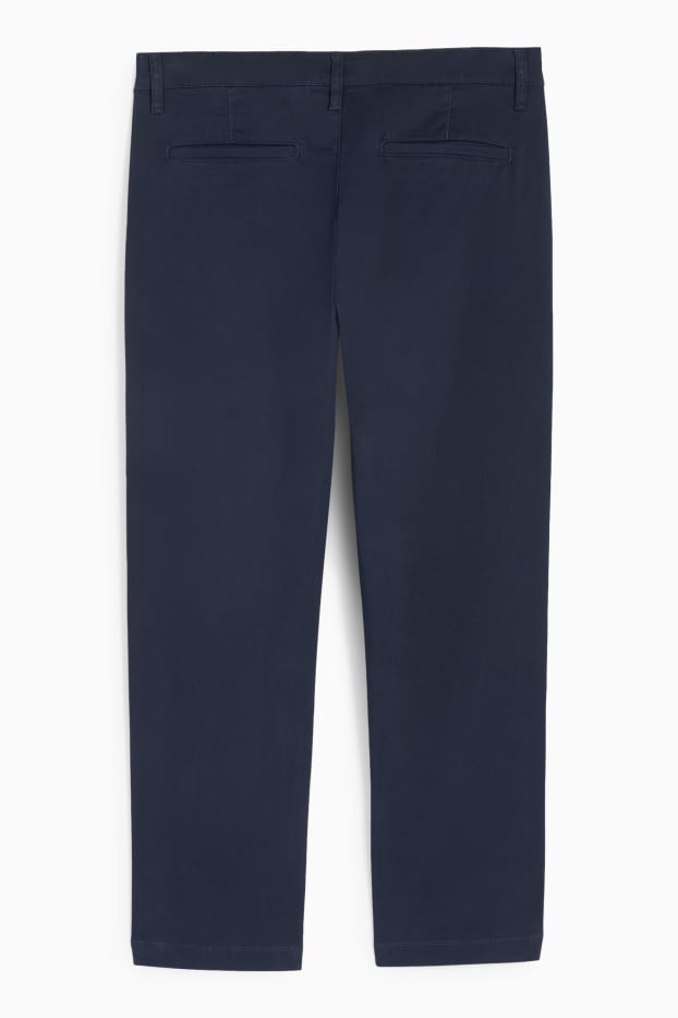 Bărbați - Chino - regular fit - albastru închis