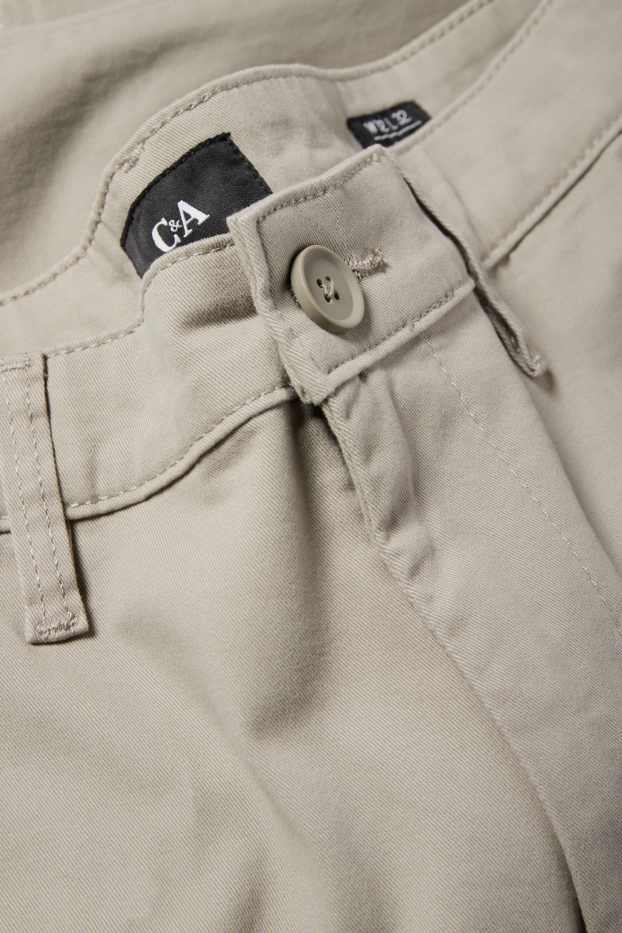 Bărbați - Chino - slim fit - gri