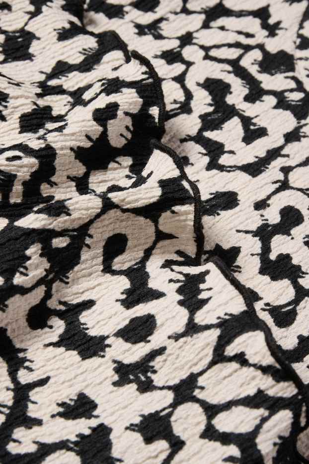 Femei - Tricou - regular fit - imprimeu de leopard - negru / nej