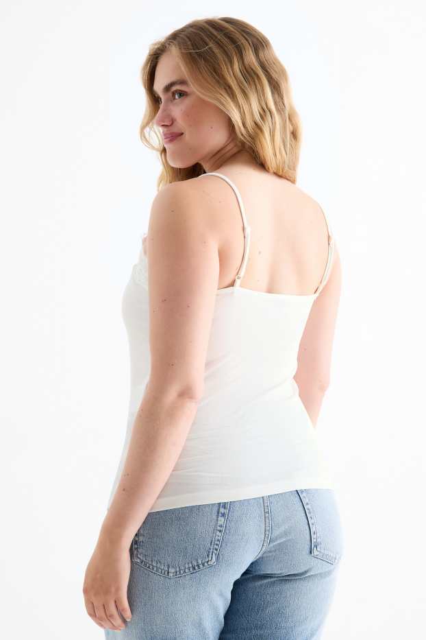 Dámské - Košilka - bílá