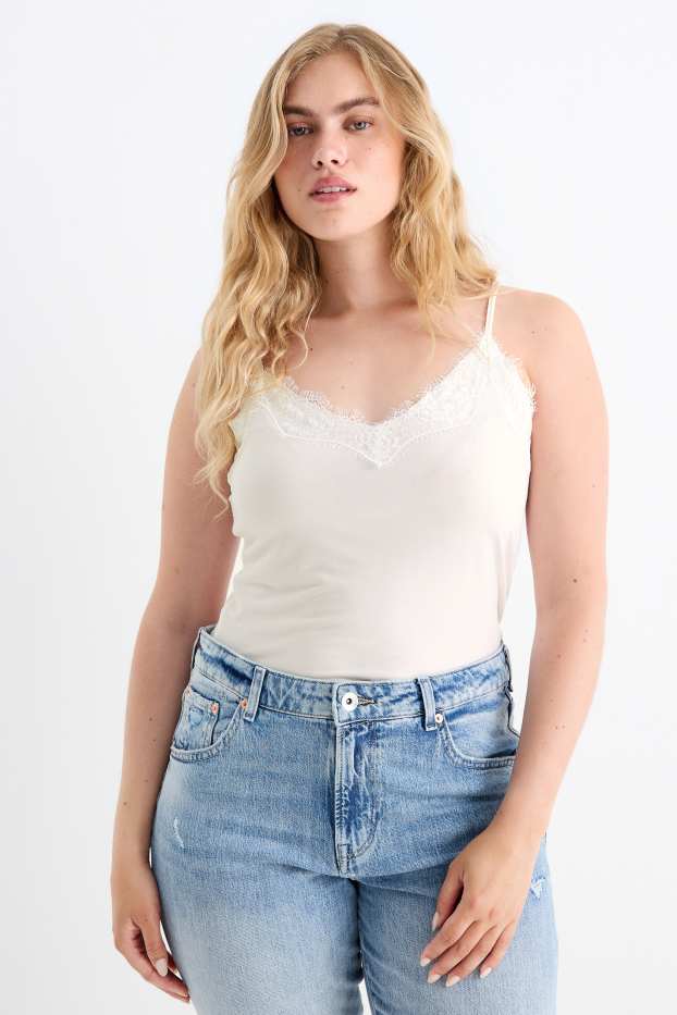 Dámské - Košilka - bílá