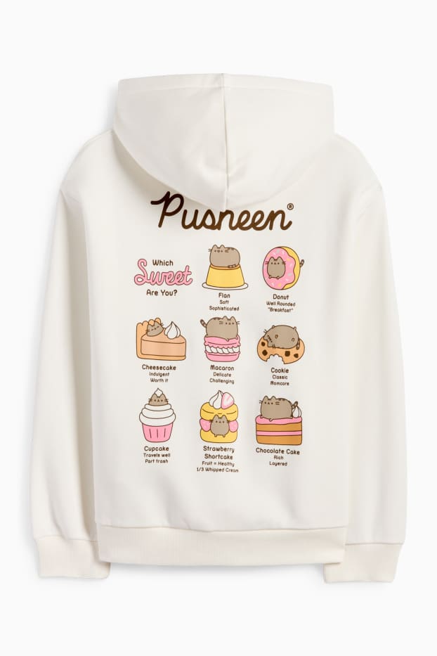 Copii - Fete - Pusheen - hanorac - alb