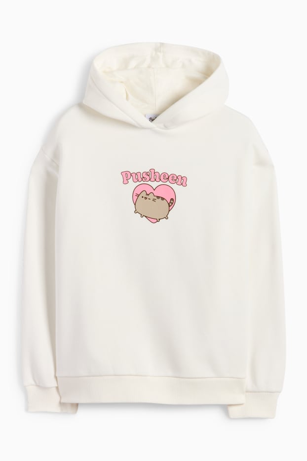 Copii - Fete - Pusheen - hanorac - alb