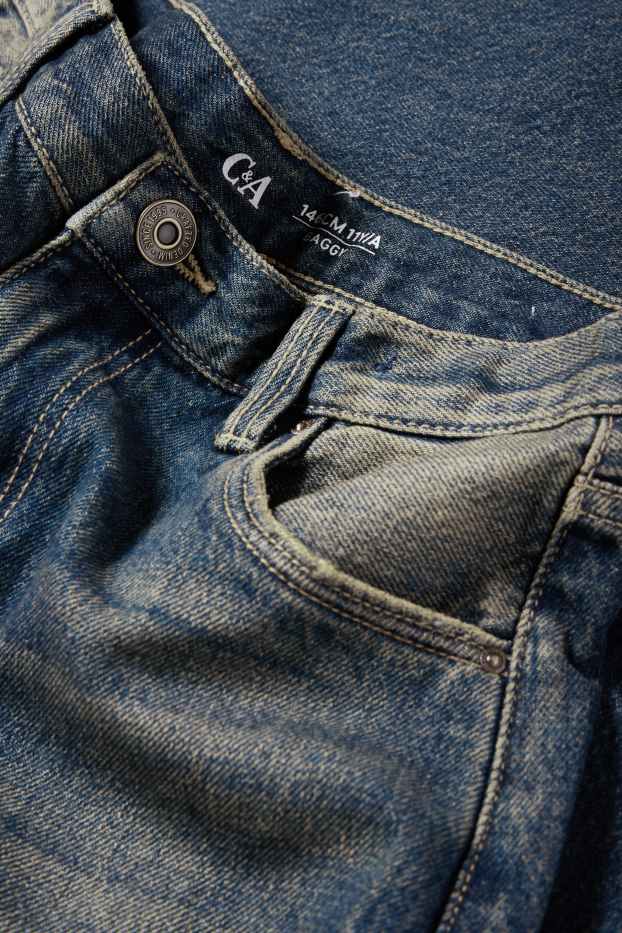 Copii - Fete - Baggy jeans - denim-albastru