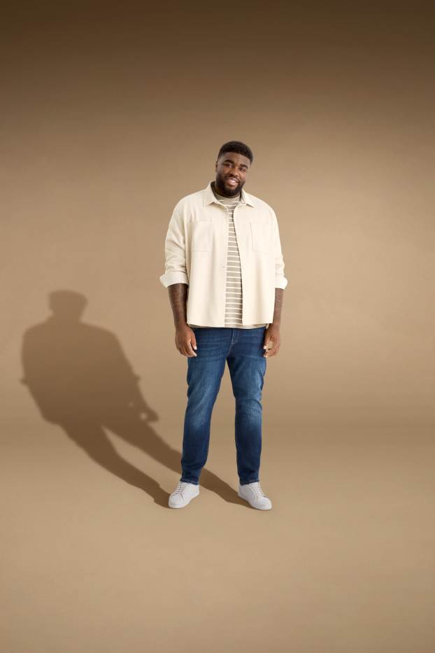 Bărbați - Regular jeans - LYCRA® - denim-albastru închis