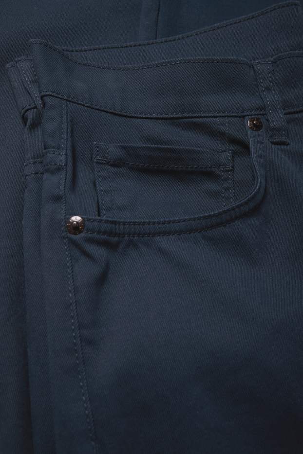 Bărbați - Pantaloni - regular fit - albastru închis