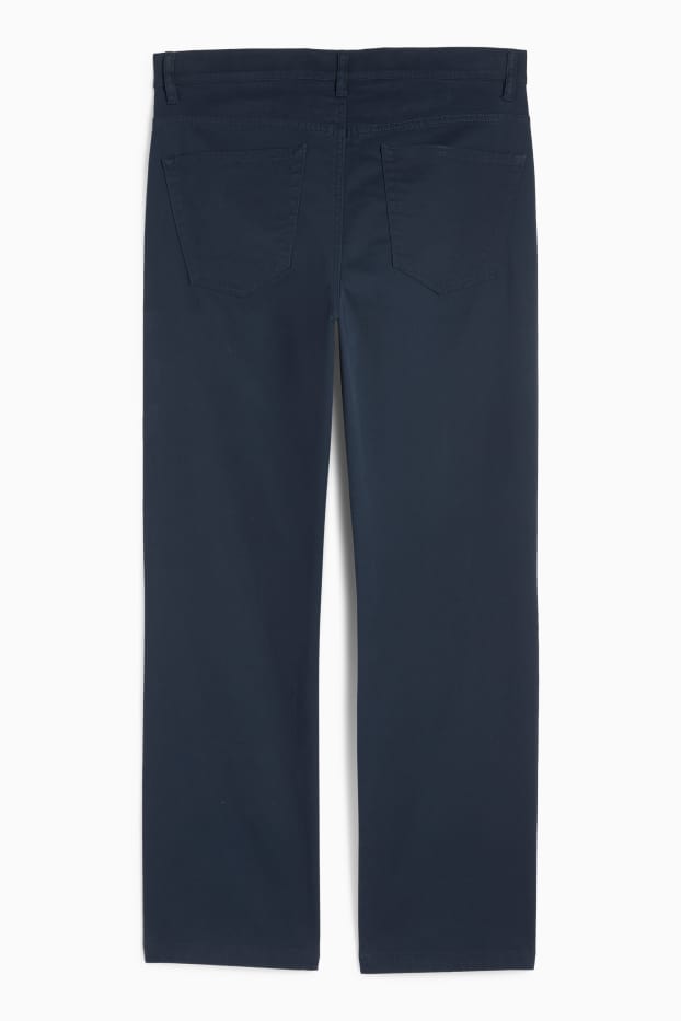 Bărbați - Pantaloni - regular fit - albastru închis