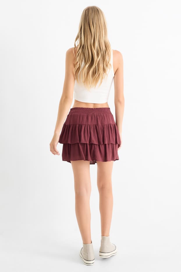 Women - Skort - bordeaux
