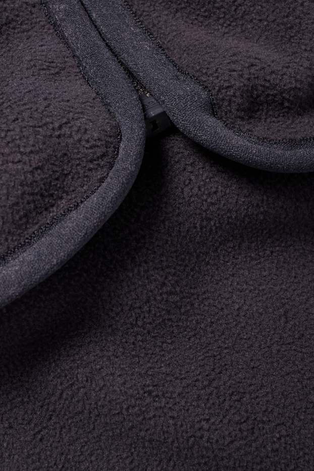 Bărbați - Jachetă de fleece - albastru închis