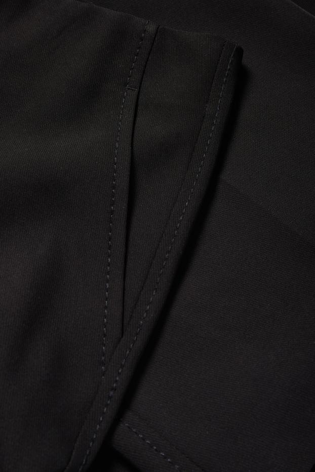 Femei - Pantaloni office - talie medie - regular fit - negru