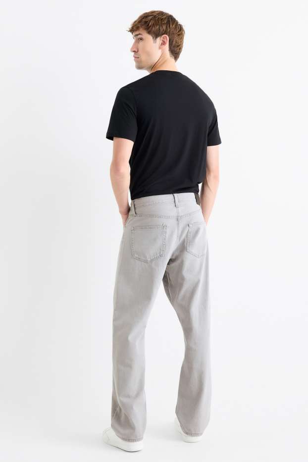 Bărbați - Relaxed jeans - denim-gri deschis