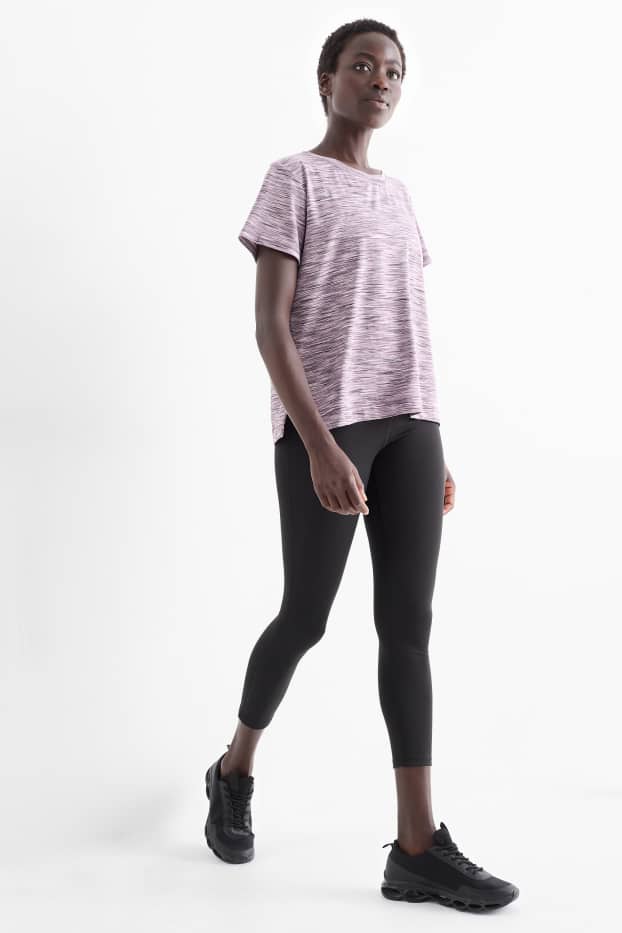 Femei - Colanți sport - 4 Way Stretch - negru