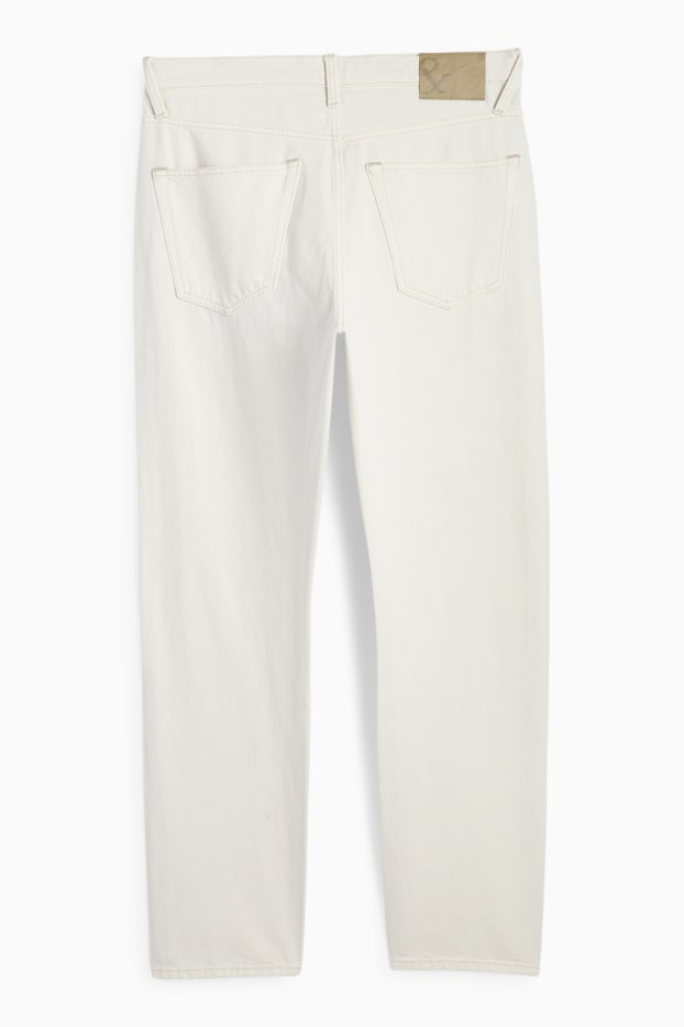 Bărbați - Regular jeans - alb-crem