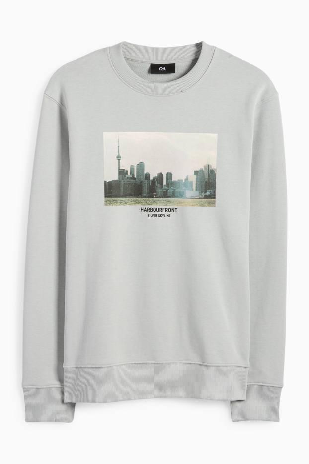 Herren - Sweatshirt - grau
