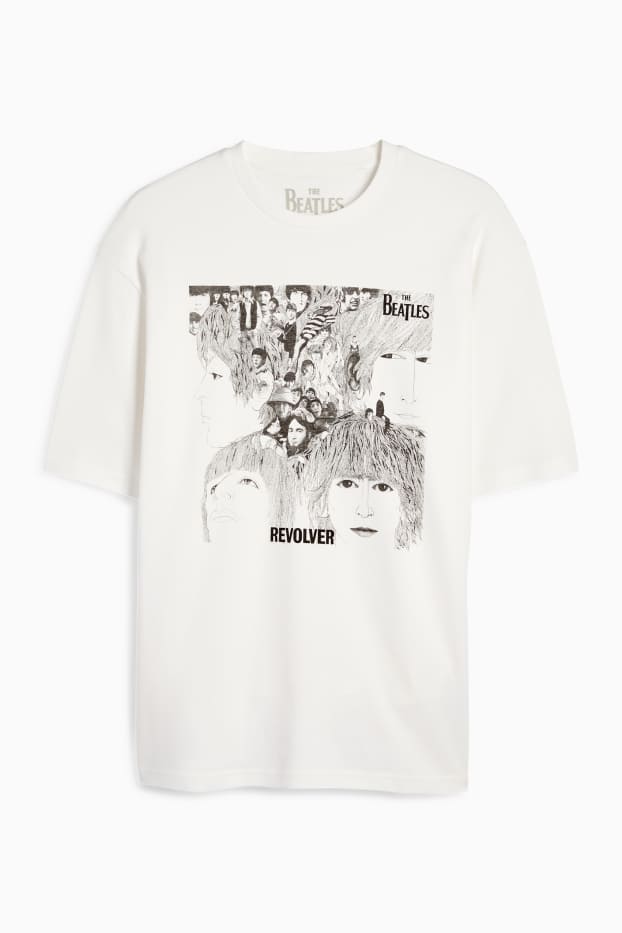 Bărbați - Tricou - relaxed fit - The Beatles - alb