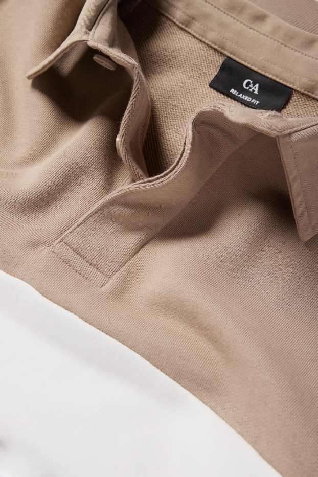 Men - Sweatshirt - taupe