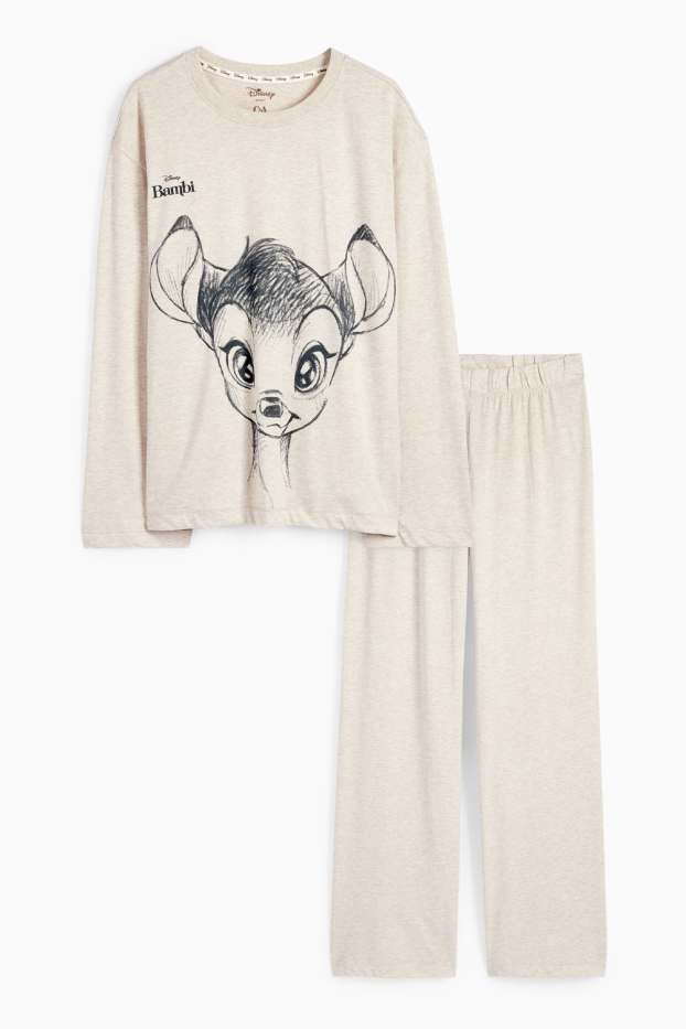 Femei - Pijama - Bambi - bej deschis