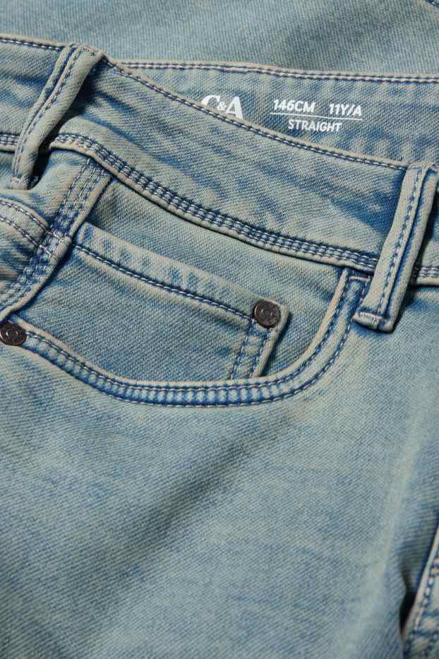Copii - Băieți - Straight jeans - jeans termoizolanți - denim-albastru deschis