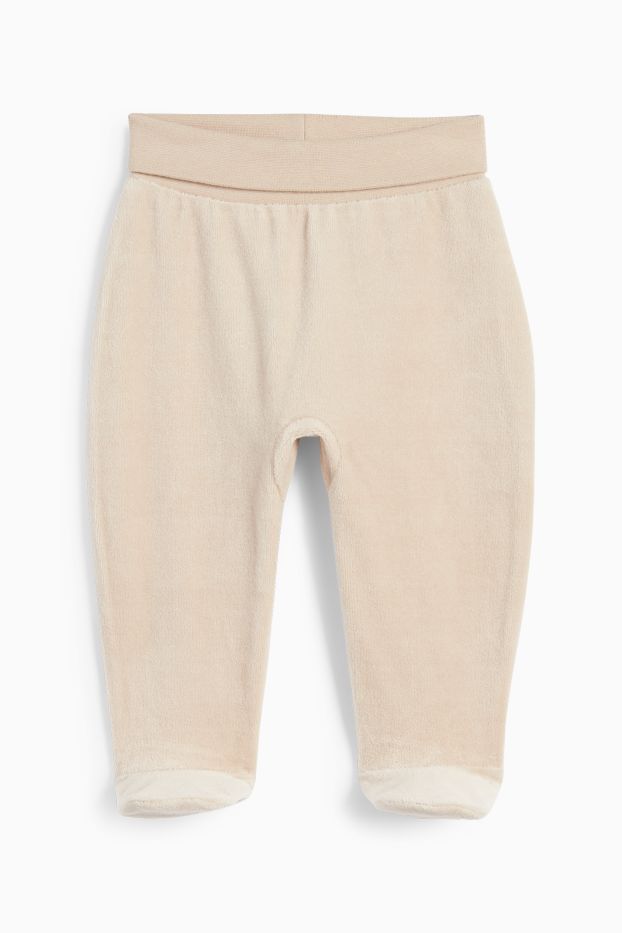 Unisex - Ursuleți - compleu nou-născuți - 2 piese - bej