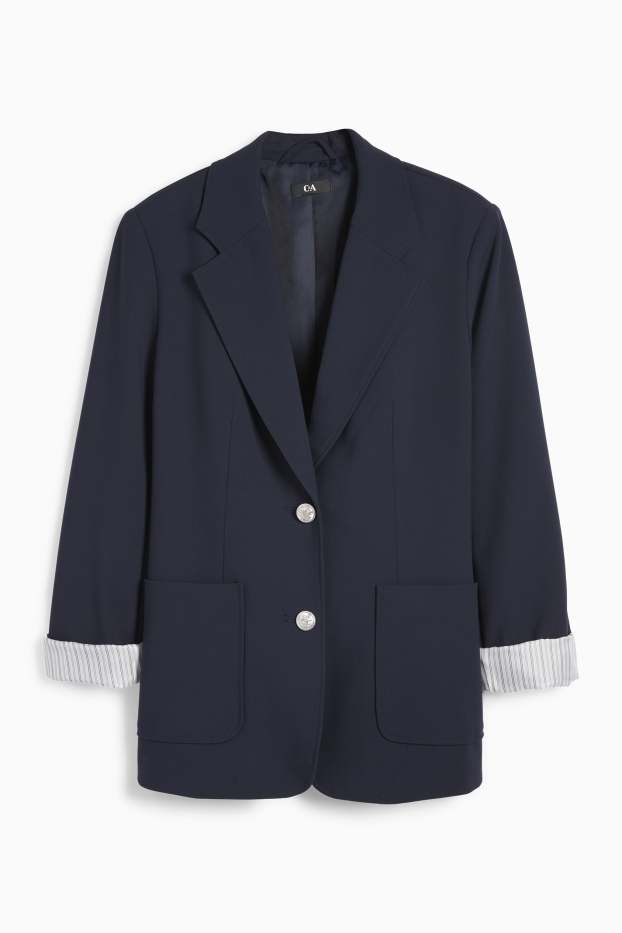 Femei - Blazer office - regular fit - albastru închis