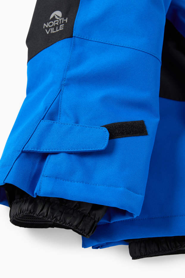 Copii - Băieți - Pantaloni de schi - impermeabili - albastru