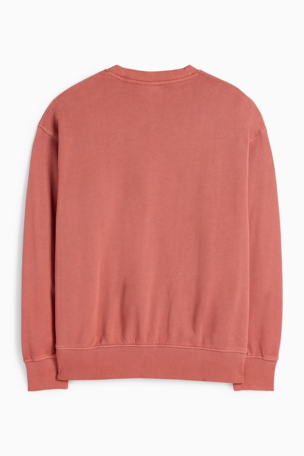 Men - Sweatshirt - dark orange