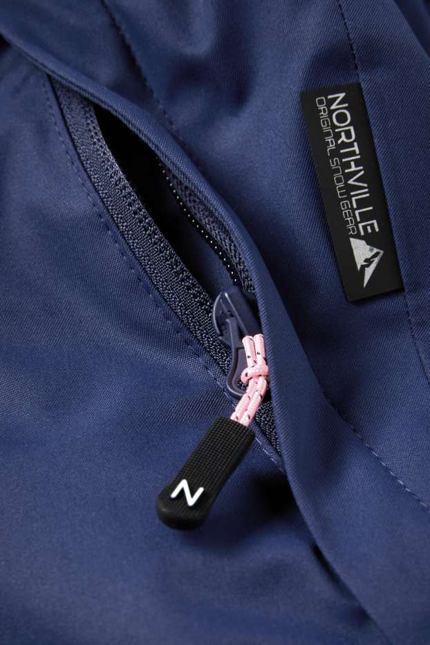 Copii - Fete - Pantaloni de schi - impermeabili - albastru închis