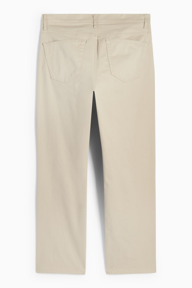 Bărbați - Pantaloni - regular fit - bej