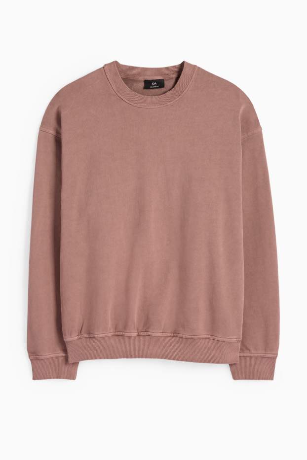 Men - Sweatshirt - light brown