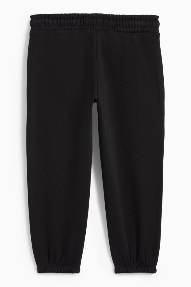 Copii - Băieți - Halloween - schelet - pantaloni de trening - glow in the dark - negru