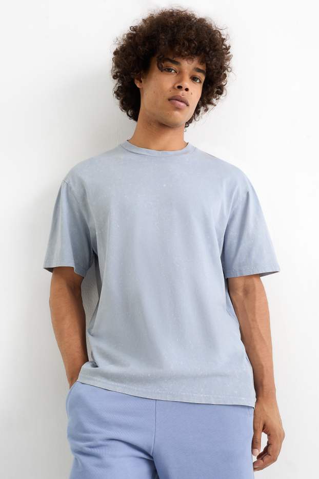 Bărbați - Tricou - relaxed fit - albastru deschis
