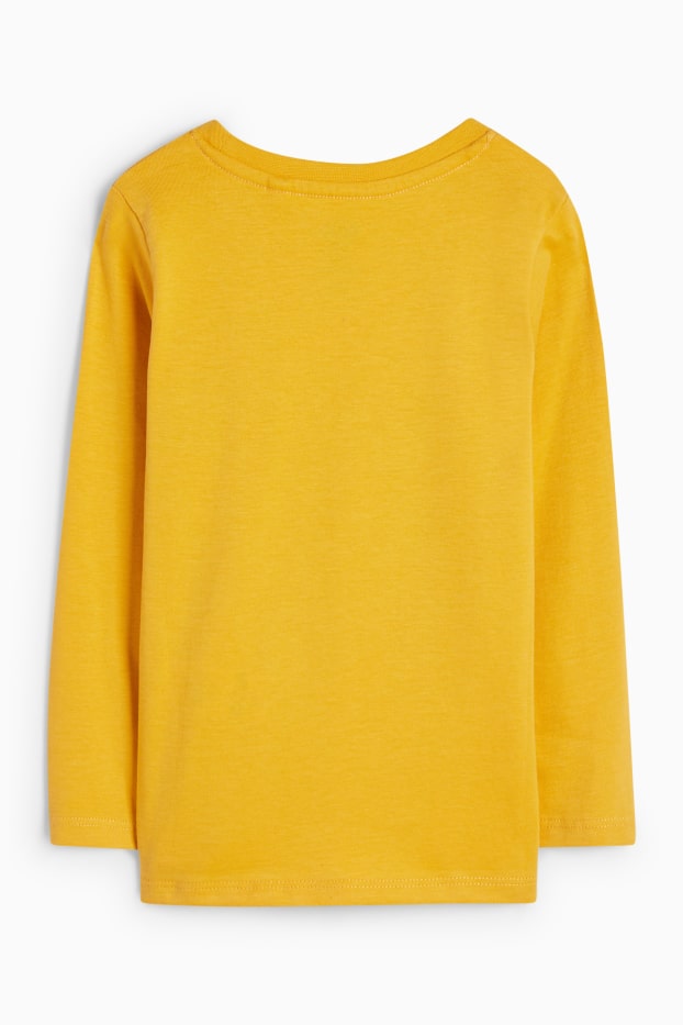 Copii - Băieți - Patrula cățelușilor - Chase, Marshall - tricou cu mânecă lungă - galben