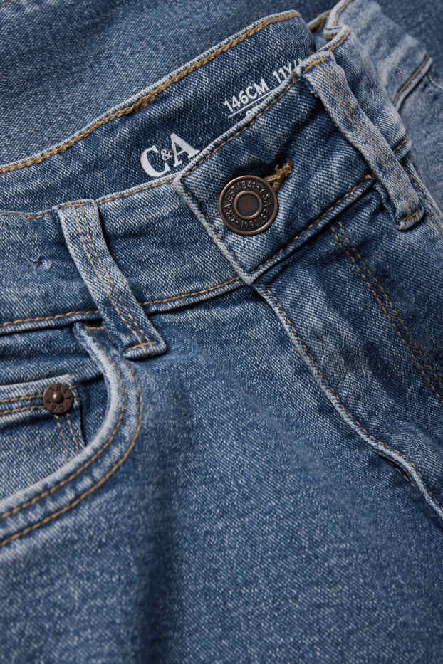 Copii - Băieți - Straight jeans - denim-albastru