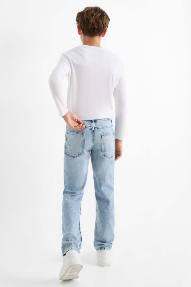 Copii - Băieți - Multipack 2 perechi - straight jeans - denim-albastru deschis