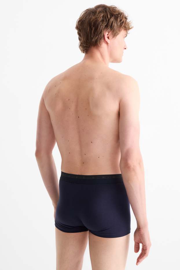 Men - Multipack of 3 - trunks - dark blue