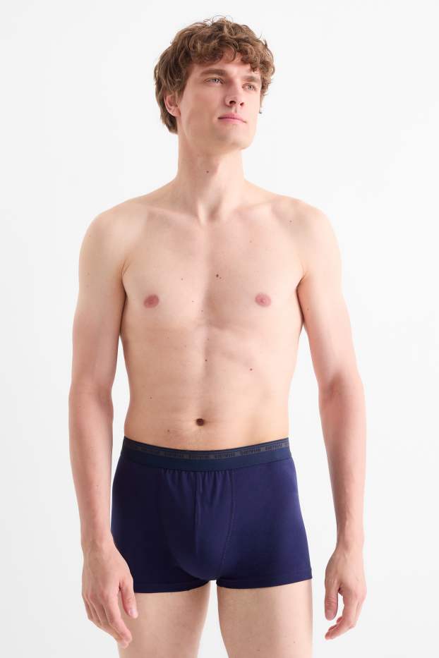 Men - Multipack of 3 - trunks - dark blue