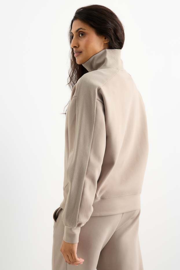 Dámské - Mikina  - světle béžová