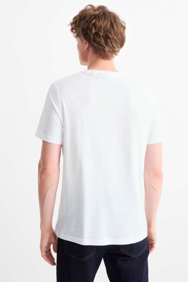 Bărbați - Tricou - regular fit - alb