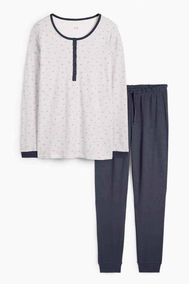 Femei - Pijama - albastru închis