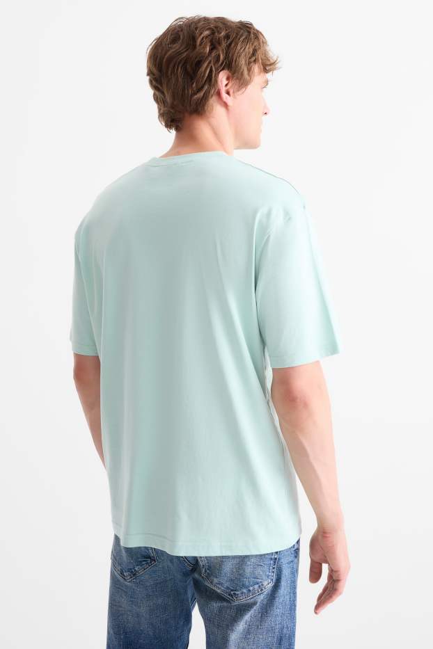 Bărbați - Tricou - relaxed fit - verde mentă