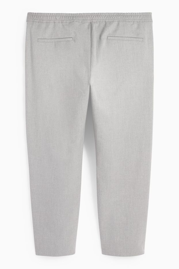 Bărbați - Chino - tapered fit - gri deschis