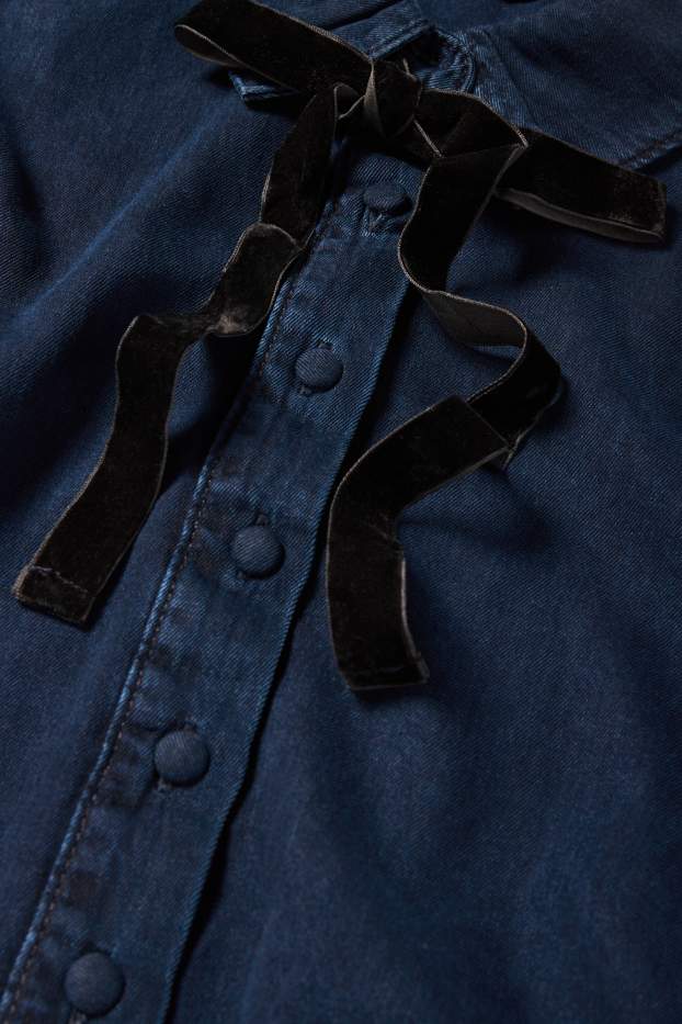 Femei - Bluză din denim - denim-albastru închis