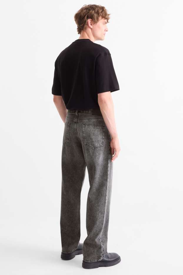Bărbați - Relaxed jeans - denim-gri