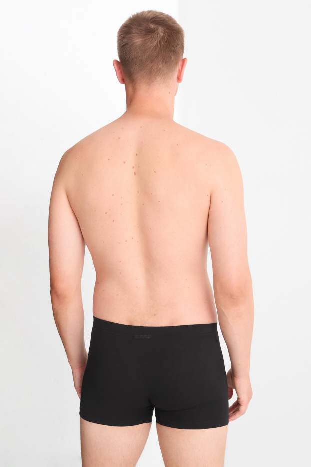 Men - Multipack of 5 - trunks - black