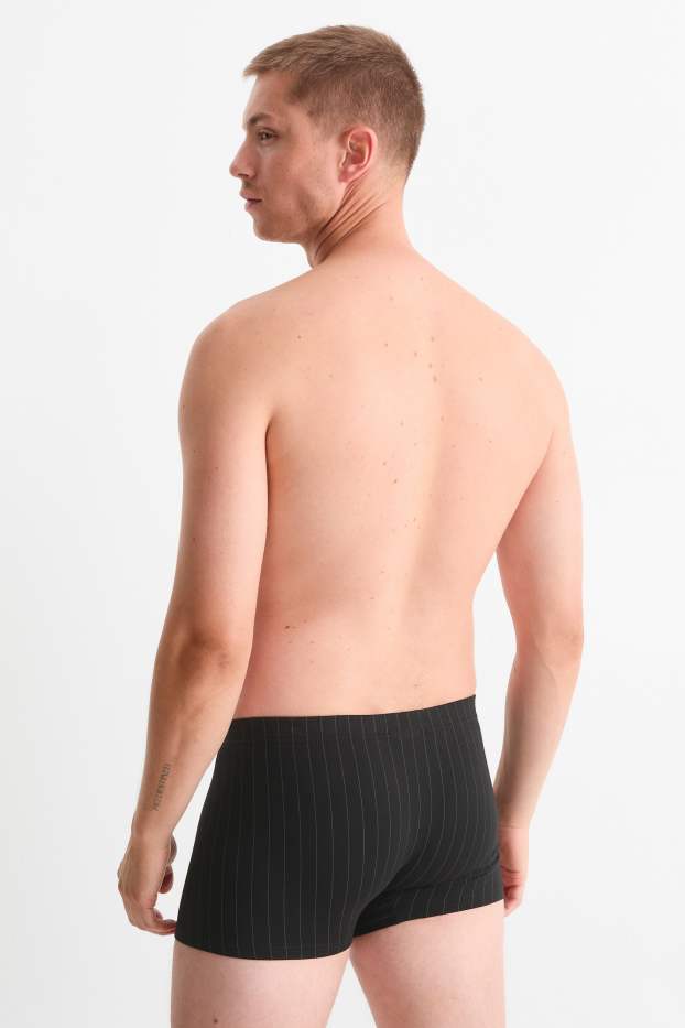 Men - Multipack of 3 - trunks - black