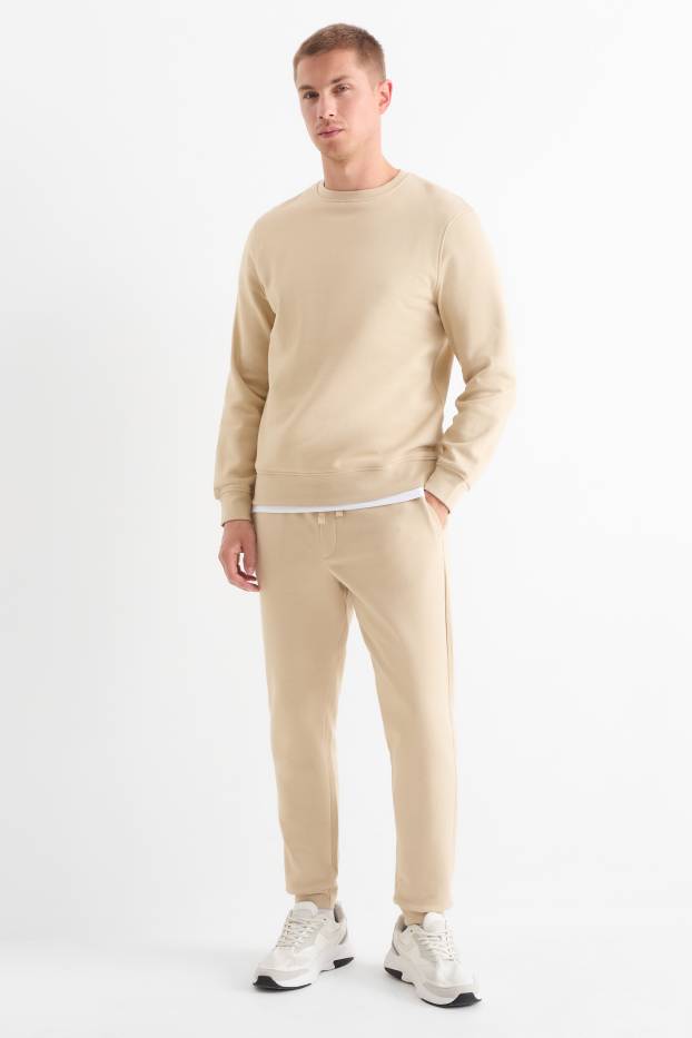 Bărbați - Pantaloni de trening - bej
