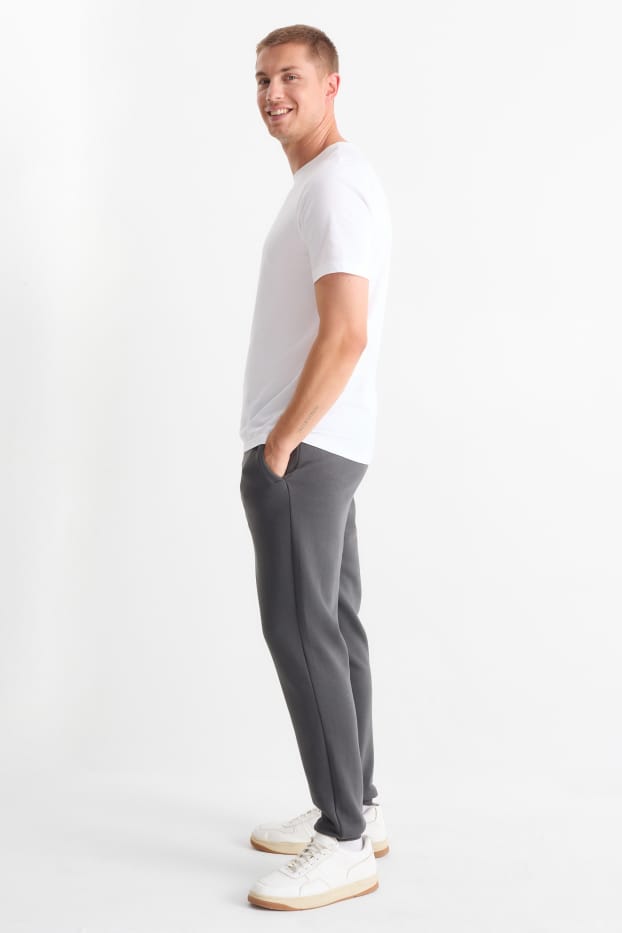 Bărbați - Pantaloni de trening - gri închis