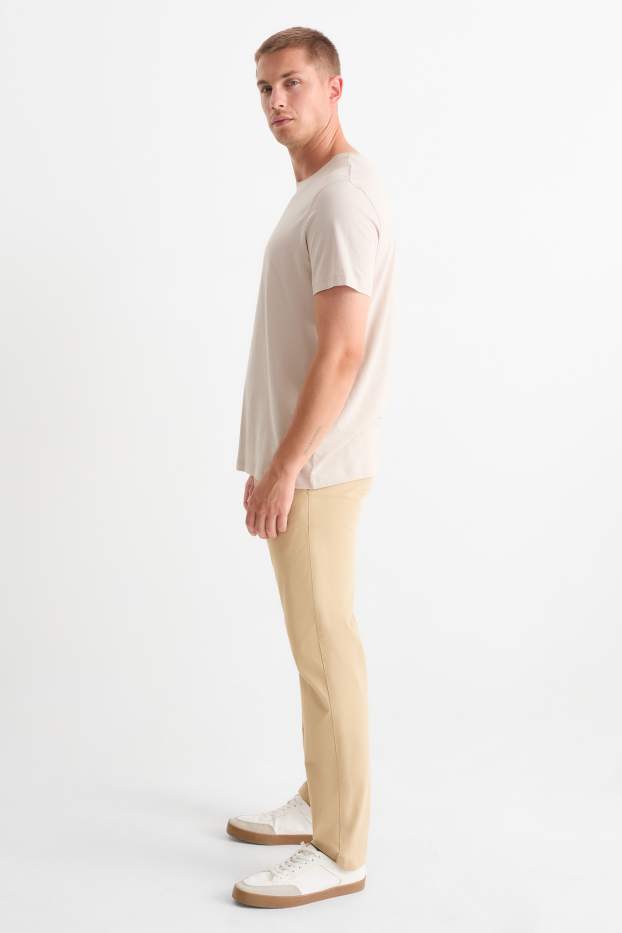 Bărbați - Chino - regular fit - bej